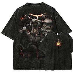 New Model Washed PTTT0104  Dark Souls T-Shirts