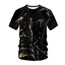 Dark Souls Game 3D Graphic Fashion Casual T-Shirt