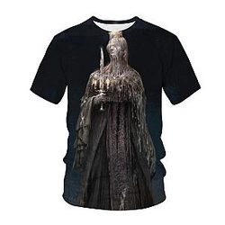 Dark Souls Game 3D Print Design Vintage T-Shirt