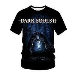 New Dark Souls Game 3D Graphic Fashion T-Shirt