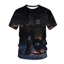 Best-selling Dark Souls Game 3D Print T-Shirt