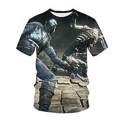 Dark Souls Game 3D Print Classic T-Shirt