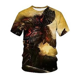 Dark Souls Game 3D Print Casual T-Shirt