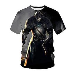 Dark Souls Game 3D Print T-Shirt