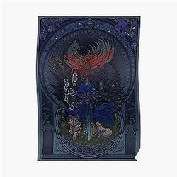 Dark Souls Posters - The Wolf Poster RB0909