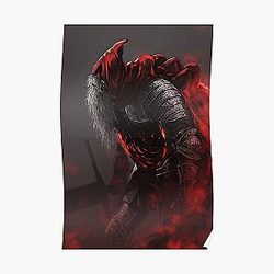 Dark Souls Posters - Slave Knight Gael - High Quality Poster RB0909