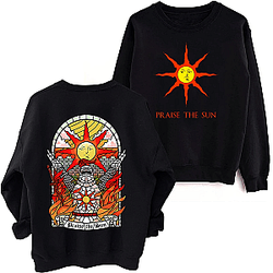 Dark Souls Sweatshirts - Dark Souls Praise The Sun Sweatshirt