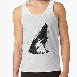 Dark Souls Tank Tops - Abyss Warrior VERSION BLACK Tank Top RB0909