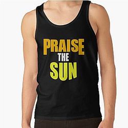 Dark Souls Tank Tops - Praise The Sun! Tank Top RB0909