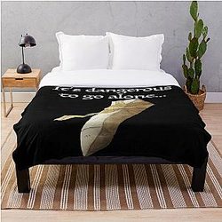 Dark Souls Blanket - It's dangerous to go alone... Throw Blanket RB0909