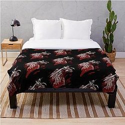 Dark Souls Blanket - Abyss Watcher - Inkborne (dark variant)  Throw Blanket RB0909
