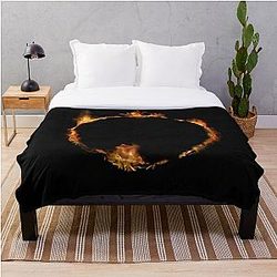 Dark Souls Blanket - The Dark Sign Throw Blanket RB0909
