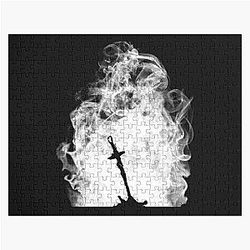 Dark Souls Puzzles - Dark Souls T-ShirtDark Flame (White Version) Jigsaw Puzzle RB0909