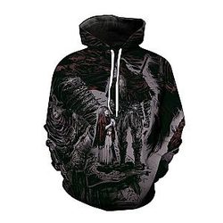 New Dark Souls 3D Printed Cosplay Hip Hop Hoodie