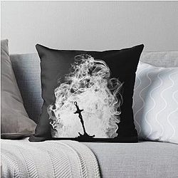 Dark Souls Pillows - Dark Souls Dark Flame (White Version) Throw Pillow RB0909
