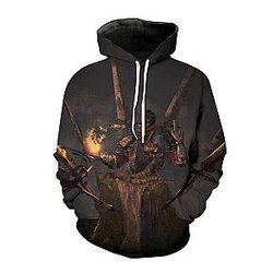 New 3D Print Dark Souls Cosplay Pullover Hoodie