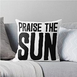 Dark Souls Pillows - Praise The Sun! Throw Pillow RB0909