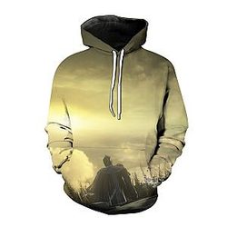 Dark Souls 3D Print Design Cosplay Casual Hoodie