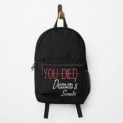 Dark Souls Backpacks - YOU DIED - Demon's Souls Game Backpack RB0909