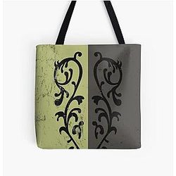 Dark Souls Bags - Grass Crest Shield All Over Print Tote Bag RB0909
