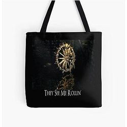 Dark Souls Bags - They See Me Rollin' All Over Print Tote Bag RB0909