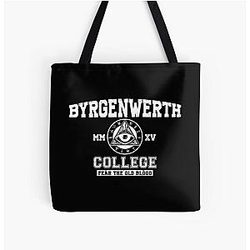 Dark Souls Bags - Byrgenwerth College (White Text)  All Over Print Tote Bag RB0909