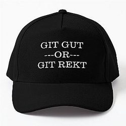 Dark Souls Hats &amp; Caps - Git Gud or git rekt Baseball Cap RB0909