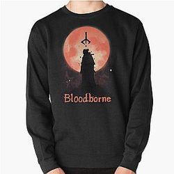 Dark Souls Sweatshirts - Paleblood Moon Pullover Sweatshirt RB0909