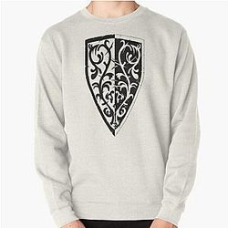 Dark Souls Sweatshirts - Grass Crest Shield Pullover Sweatshirt RB0909