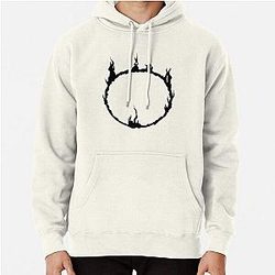 Dark Souls Hoodies - Dark Sign - Black  Pullover Hoodie RB0909