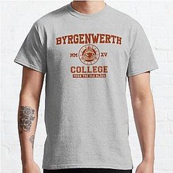Dark Souls T-Shirts - Byrgenwerth College Classic T-Shirt RB0909