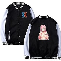Darling In The Franxx Baseball Jackets - Kawaii Winter Coat