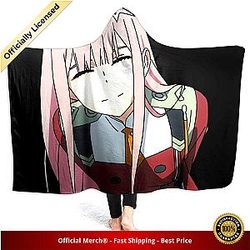 Darling in The Franxx Hooded Blanket 3D