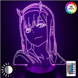 Darling In The Franxx Acrylic 3d Lamp - Anime Gift Light for Home Decor
