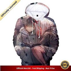 Darling in the Franxx Hoodie Hiro &amp; Zero Two Painting 3D All Over Print