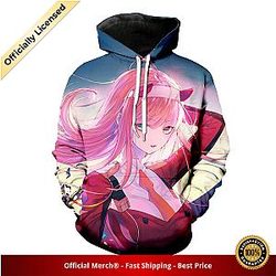 Darling in the Franxx Hoodie Busty Zero Two 3D All Over Print