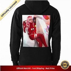 Darling In The Franxx Hoodie - Zero Two 002 Strelitzia Pullover Hoodie - Designed By RheArts RB1801
