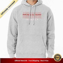 Darling In The Franxx Hoodie -  Typography Pullover Hoodie - Designed By baconmastery RB1801