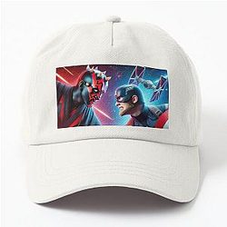 Captain America vs Darth Maul Dad Hat
