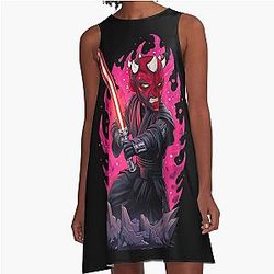 Star Wars Collection Darth Maul A-Line Dress