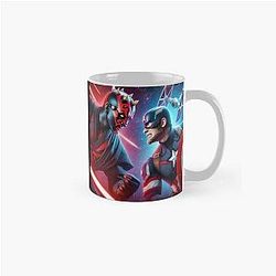 Captain America vs Darth Maul Classic Mug