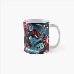 Captain America vs Darth Maul Classic Mug