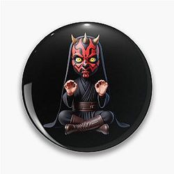 Darth Maul Meditating - Structure Pin