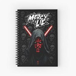 Darth Maul Mercy Is A Lie Spiral Notebook