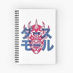 Darth Maul Hannya Samurai Mask anime notebook