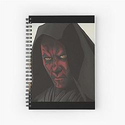 Darth Maul Tatooine Spiral Notebook
