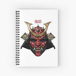 Samurai Darth Maul Notebook