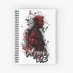 Darth Maul Mercy is a Lie Spiral Notebook