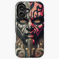 Darth Maul Ritualist Symbolic and Dark Warrior iPhone Case