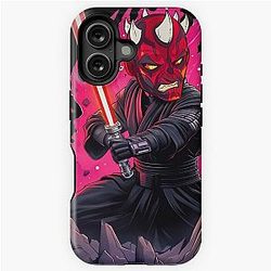 Star Wars Collection Darth Maul Sticker iPhone Case